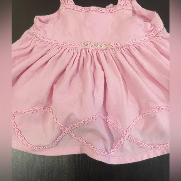 Jillians Closet *NWOT* Cotton Pink Dress. Size 6mo - Picture 3 of 6